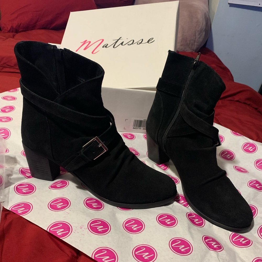 Matisse Harper black booties size 11
